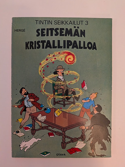 Tintti-sarjakuva-albumi Seitsemän kristallipalloa