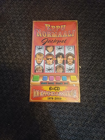 Eppu Normaali Jackpot 6 cd-levyn boxi