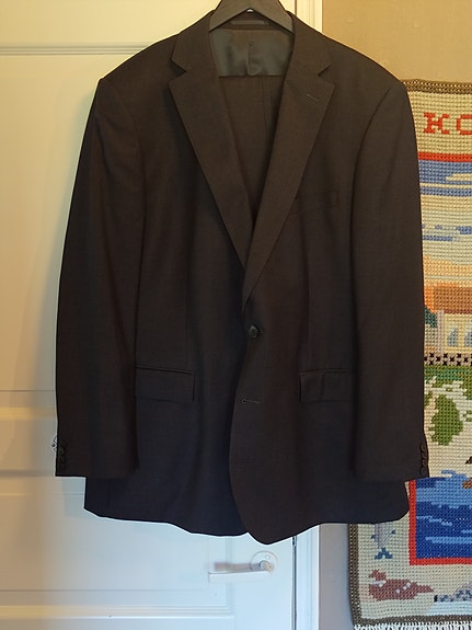 Dressmann Puku 58 Tummanharmaa