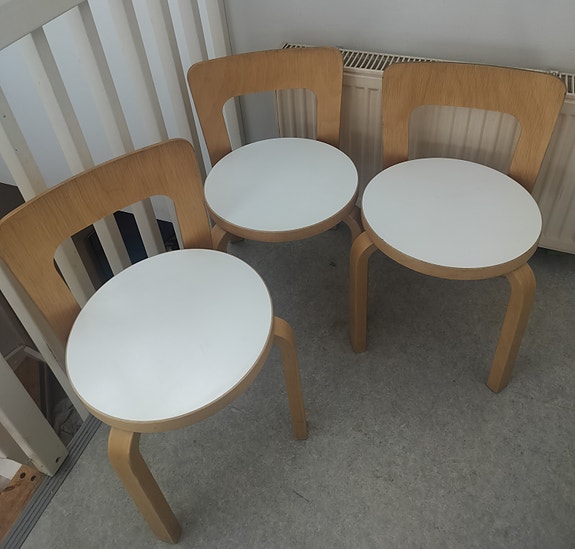 Artek N65 lasten tuolit 90-luvulta