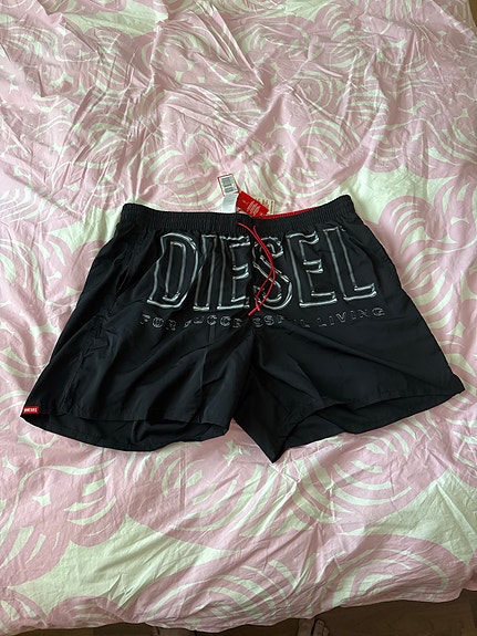 Diesel miesten shortsit 3XL musta