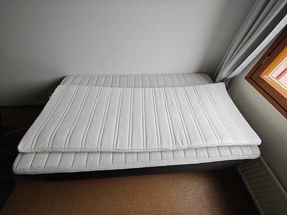 IKEA Tuddal 80x200 sijauspatja valkoinen