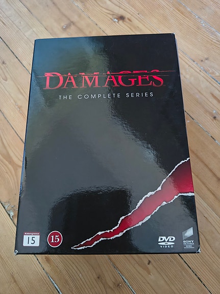 Damages dvd boksi