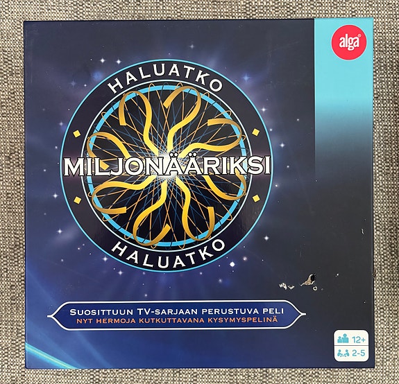 Alga Haluatko miljonääriksi -lautapeli