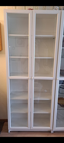 Ikea Billy-vitriini, valkoinen