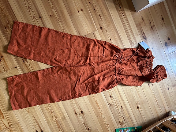 Nanso pellavahaalari koko 38, oranssi