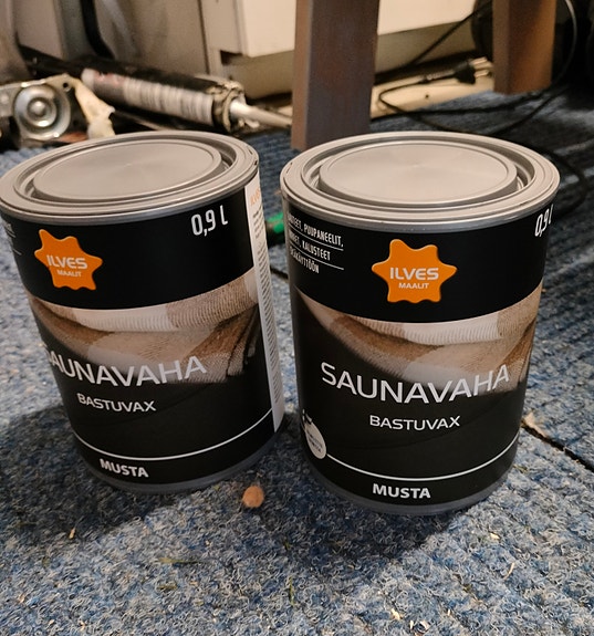 Ilves saunavaha 0,9 l musta