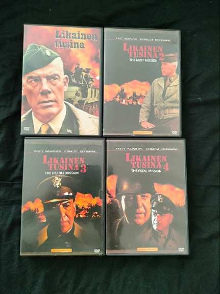 Likainen tusina Elokuvat Dvd