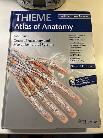 Thieme Atlas of Anatomy -oppikirja
