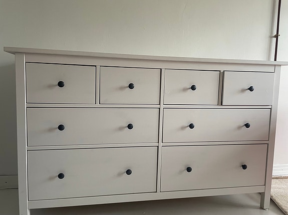 Hemnes valkoinen suuri lipasto