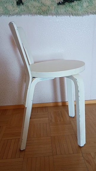 Vanha Artek lastentuoli N65 (Alvar Aalto)