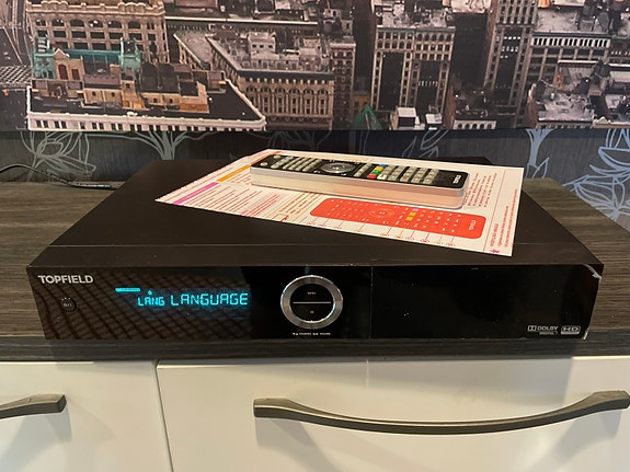 Topfield CRC-2400 HD tallentava kaapelidigiboksi – 500 Gt testattu