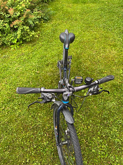 Trek lasten maastopyörä 26" musta/sininen