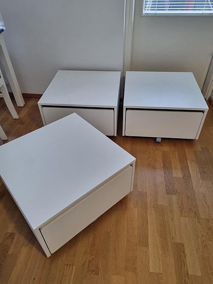 Ikea Släkt laatikot sängyn alle x3 VARATTU