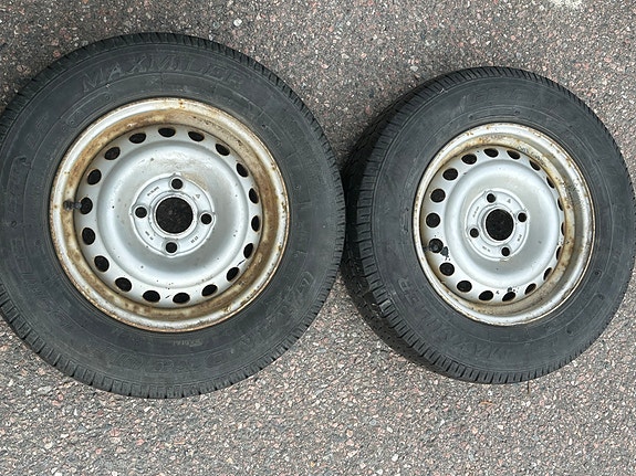 Teräsvanteet 14" 4x108 pulttijako