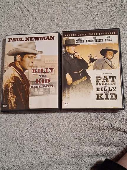 Billy the Kid ja Pat Garrett & Billy the Kid DVD-elokuvat