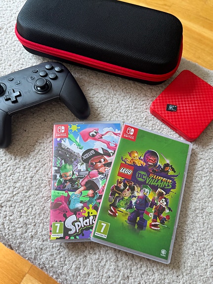 Nintendo Switch games and accessories