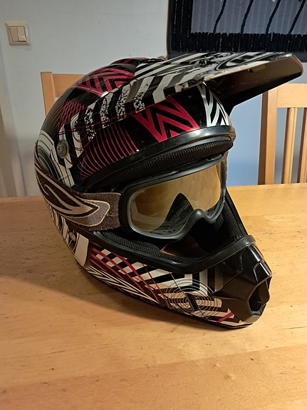 Lasten motocross-kypärä 54 cm