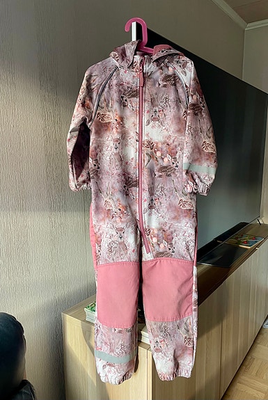 Ihana bambi softshell haalari 110 cm