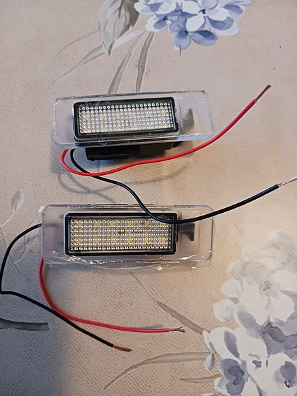 Renault  LED-rekisterikilven valot