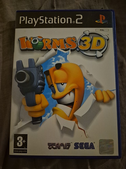 Worms 3D PlayStation 2 peli