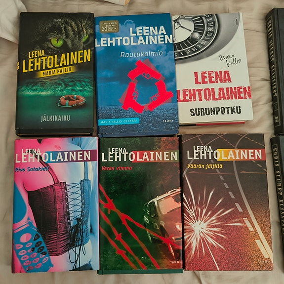 Leena Lehtolainen Maria Kallio-kirjapaketti