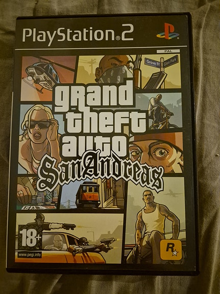 PlayStation 2 Grand Theft Auto: San Andreas peli