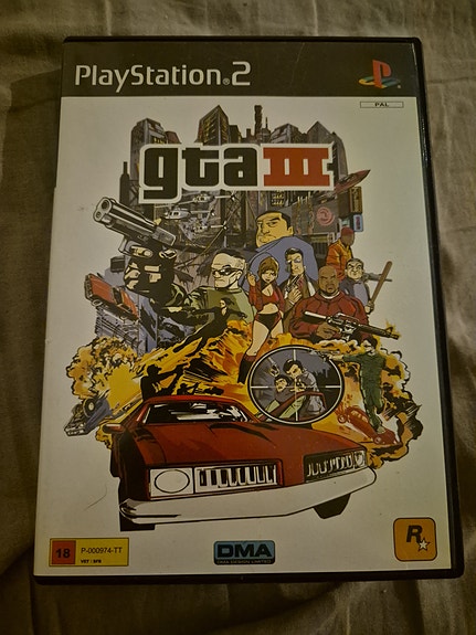 GTA 3 PlayStation 2 peli