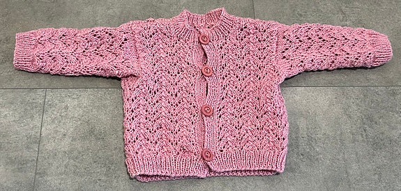 Vauvan kaunis neuletakki koko 62/68