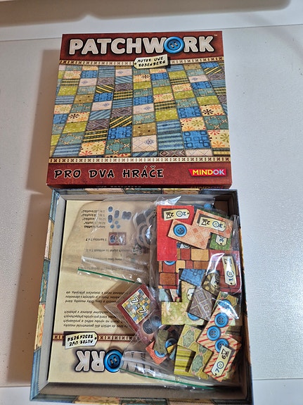 Tilkkutäkki / Patchwork lautapeli
