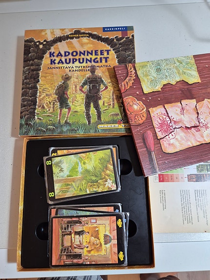 Kadonneet kaupungit lautapeli