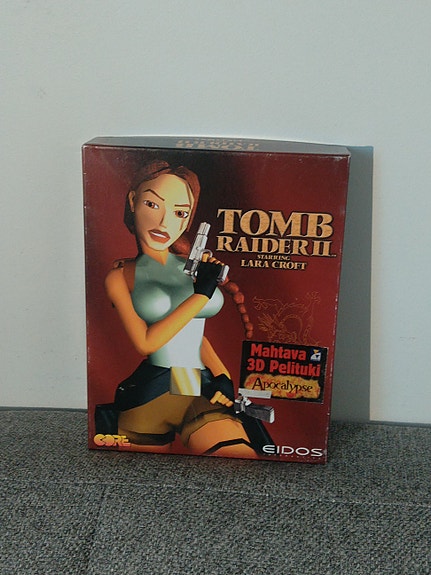 Tomb Raider 2 pc peli 2cd big box