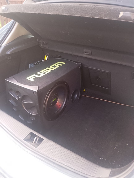 Fusion 12" subwoofer+ SPL PRO Vahvistin