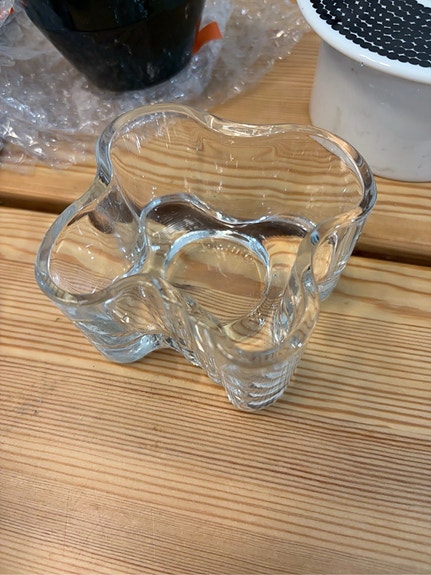 Iittala Alvar Aalto -tuikkulyhty, kirkas