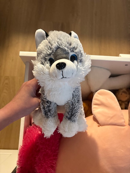 pehmolelu husky