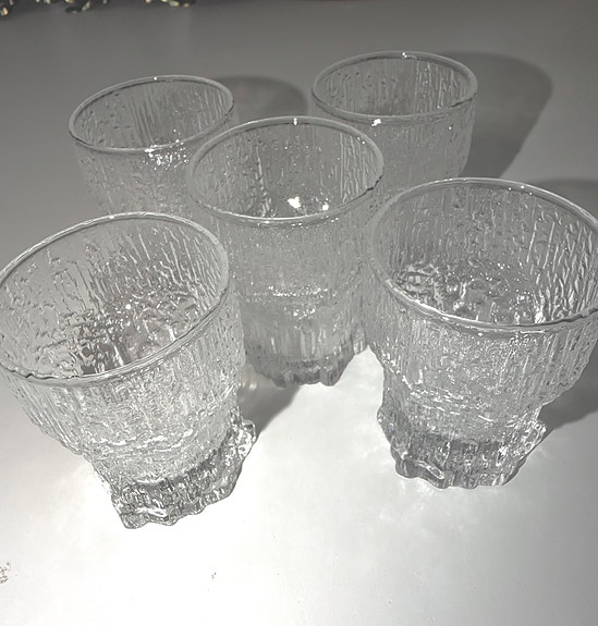 Iittala Aslak snapsilasit 5 kpl – Tapio Wirkkala