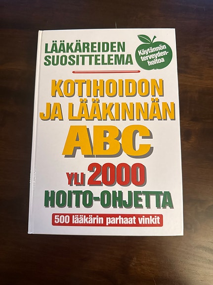 Kotihoidon ja lääkinnän ABC - kirja