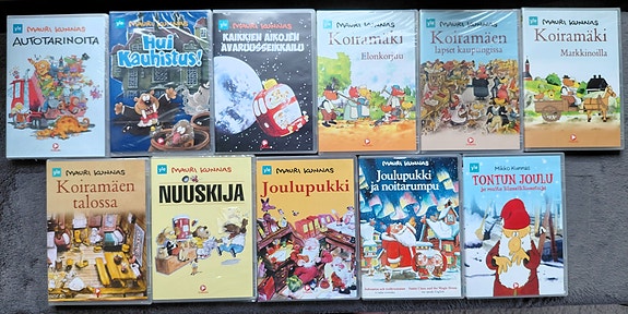 Mauri Kunnas DVD:t (Suuri osa uusia)