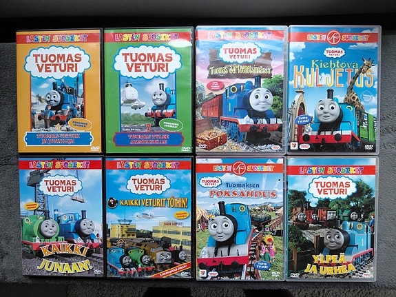 Lasten suosikit Tuomas Veturi DVD:t