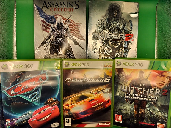 Xbox 360 pelejä