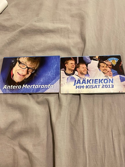 Jääkiekon MM-kisat 2013 ja Antero Mertaranta keräilykolikot