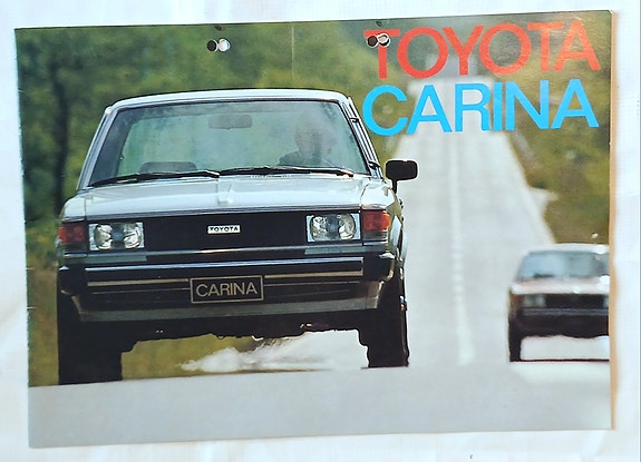 Toyota Carina myyntiesite 1980, TA40