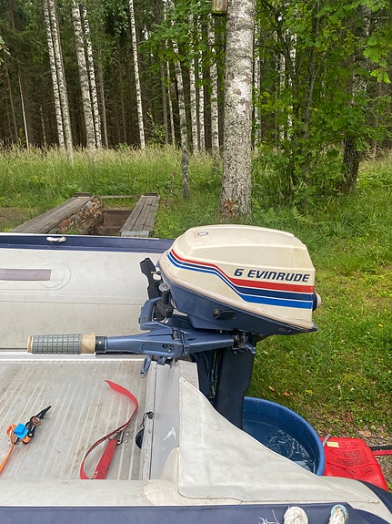 Evinrude 6 hv perämoottori