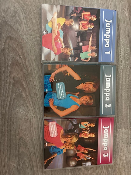 Jumppa DVD x 3