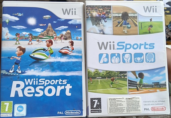 Nintendo Wii Wii Sports + Wii Sports Resort pelit
