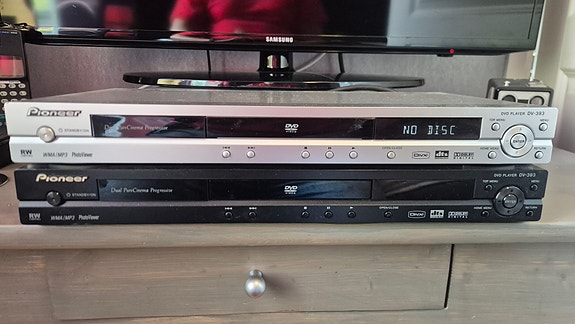 Pioneer DV 393 DVD-soittimet
