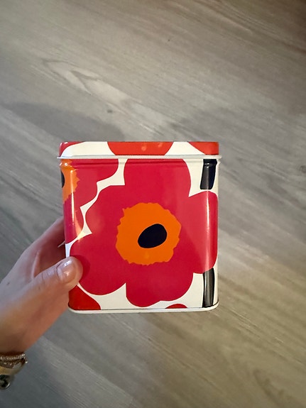 Marimekko Unikko peltipurkki