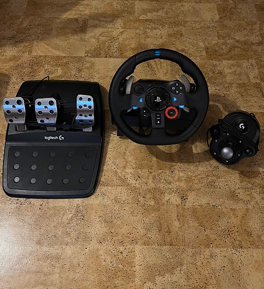 Logitech G29 Ratti, Polkimet ja Vaihdekeppi