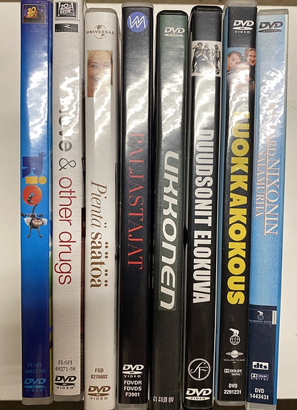 DVD elokuvia 30