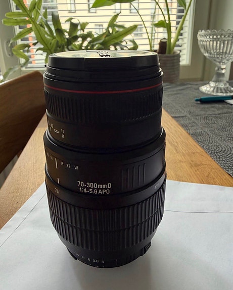 Sigma 70–300mm D 1:4–5.6 APO Nikon F